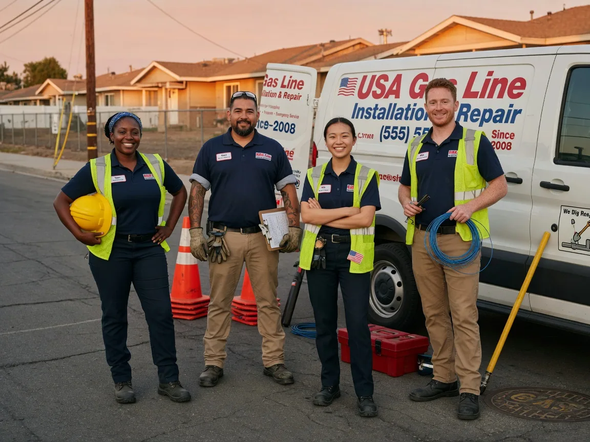 Gas Line Installation company in Drummonds, TN